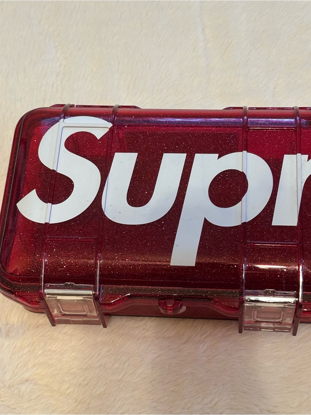 Supreme Glitter Red Pelican M50 Micro Case